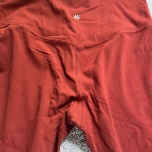 Athleta Red Leggings